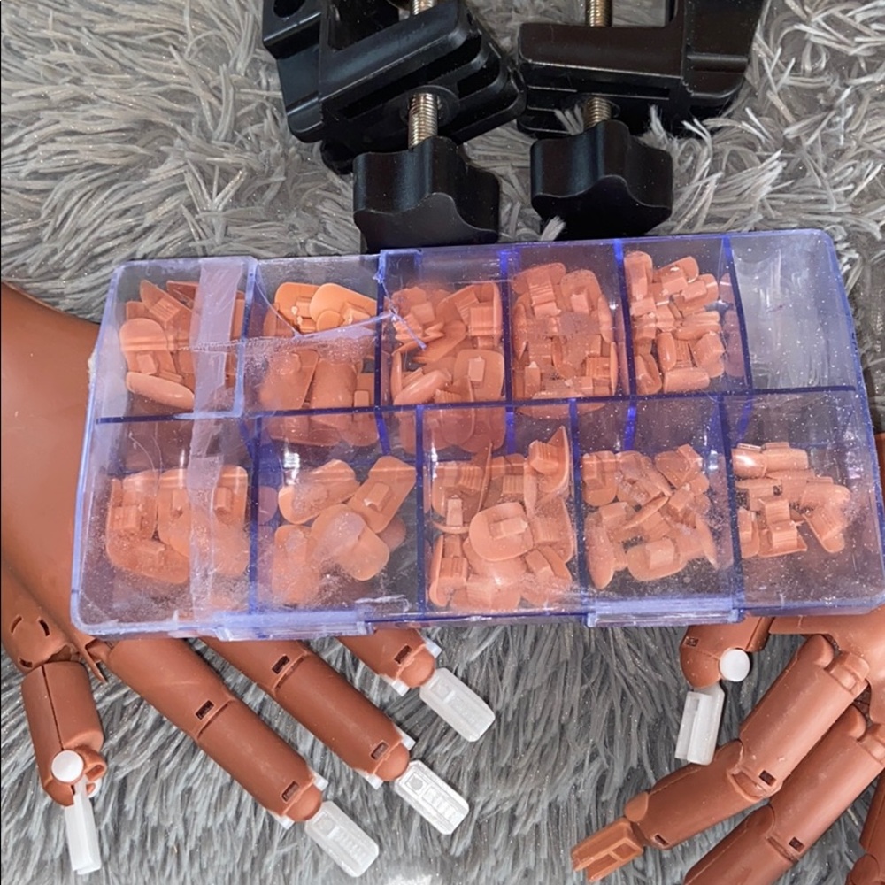 Practice Hands With Nails - Picture 4 of 8
